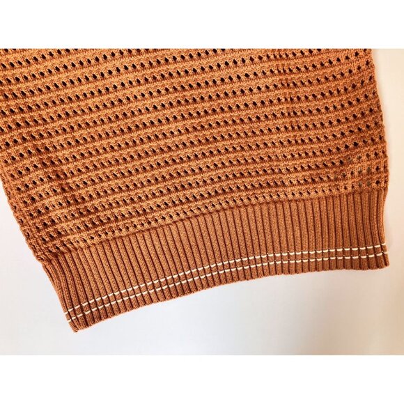 Varley Fox Knit Crew Sweater Almond Size Small - Picture 9 of 11